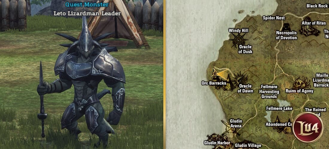 Leto Lizardman Leader l2