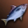 Small Blue Nimble Fish - Upper Grade